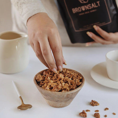 Granola Brownsalt Bake