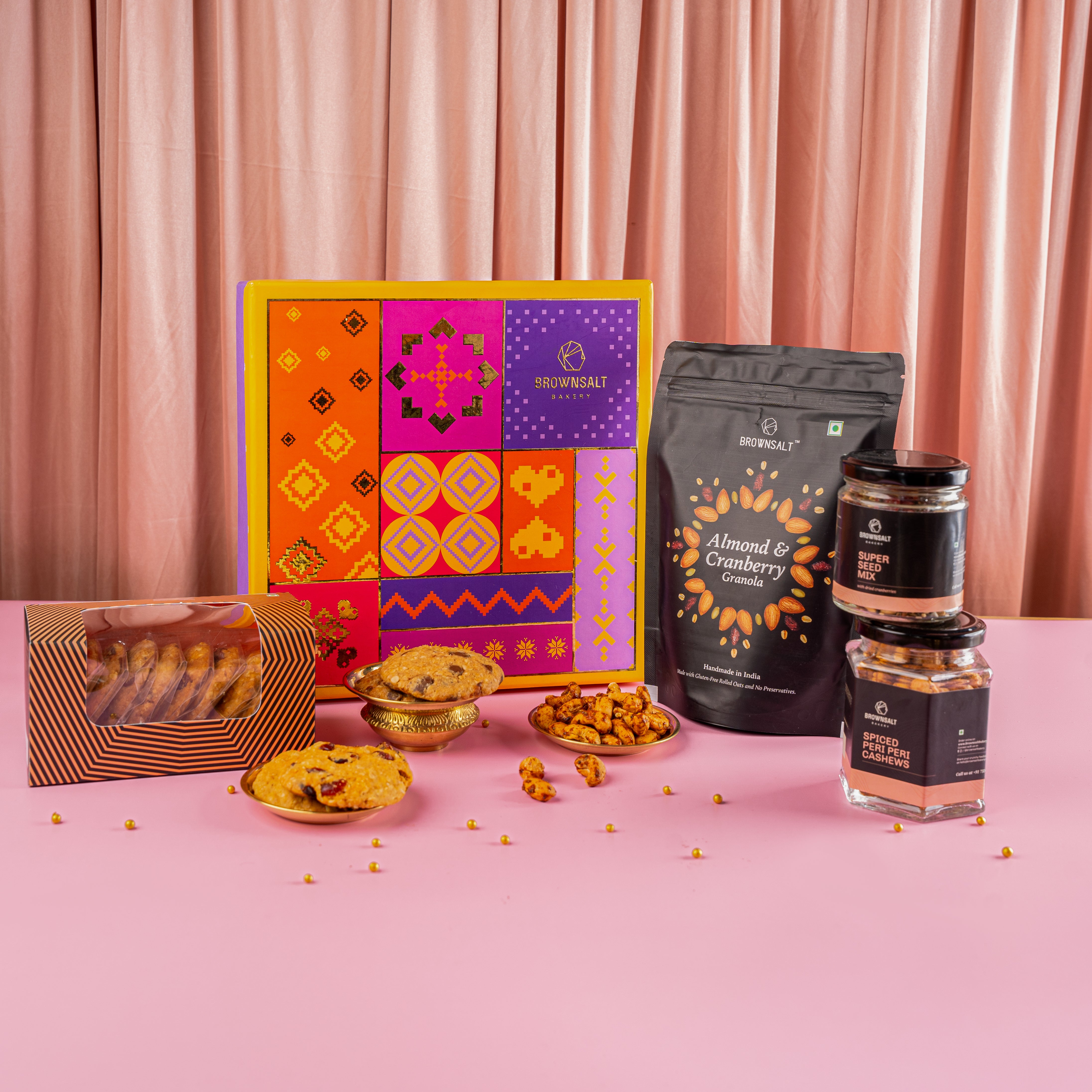 The Sparkle Diwali Hamper - Brownsalt Bakery