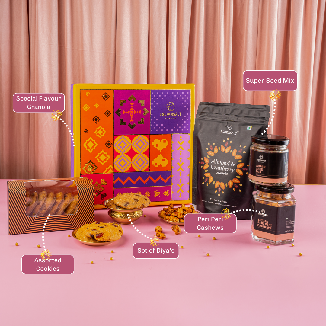 The Sparkle Diwali Hamper - Brownsalt Bakery