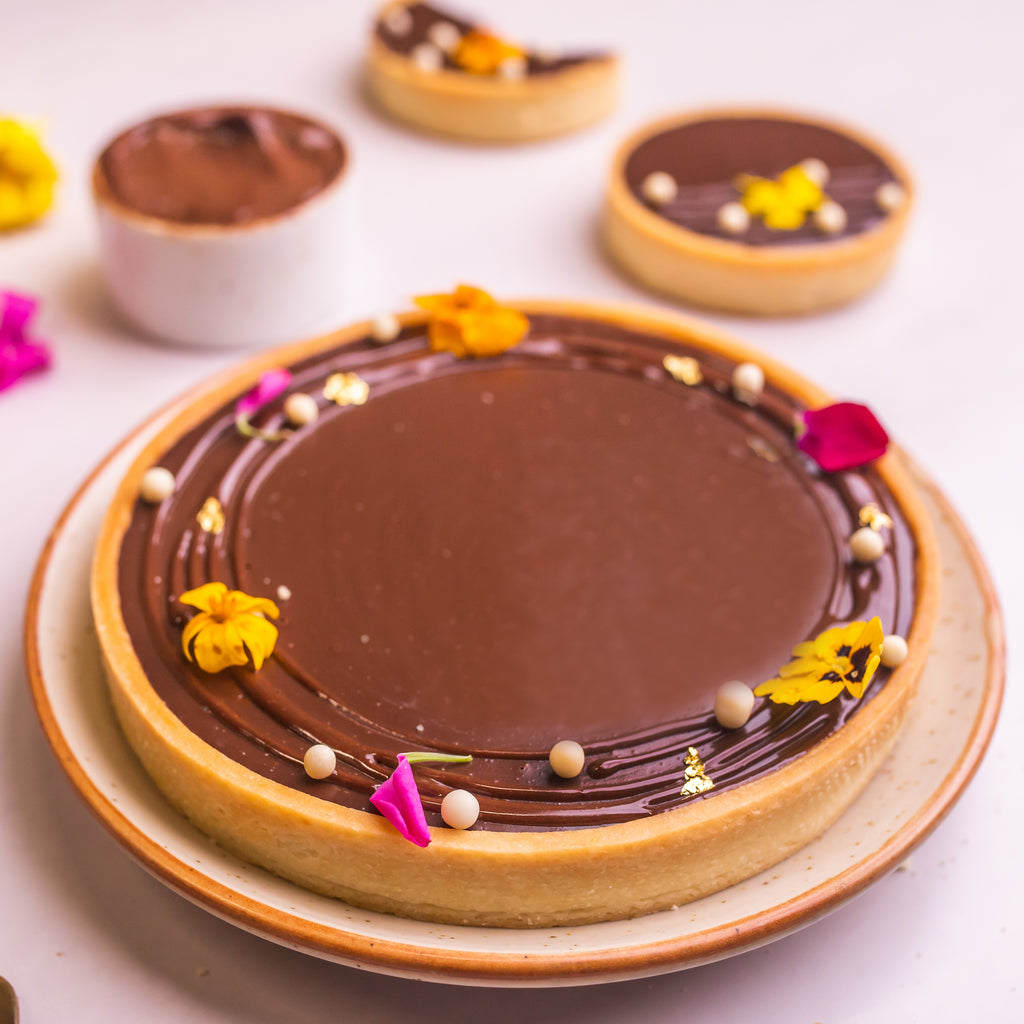 Chocolate Tart (7 inch) - Brownsalt Bakery