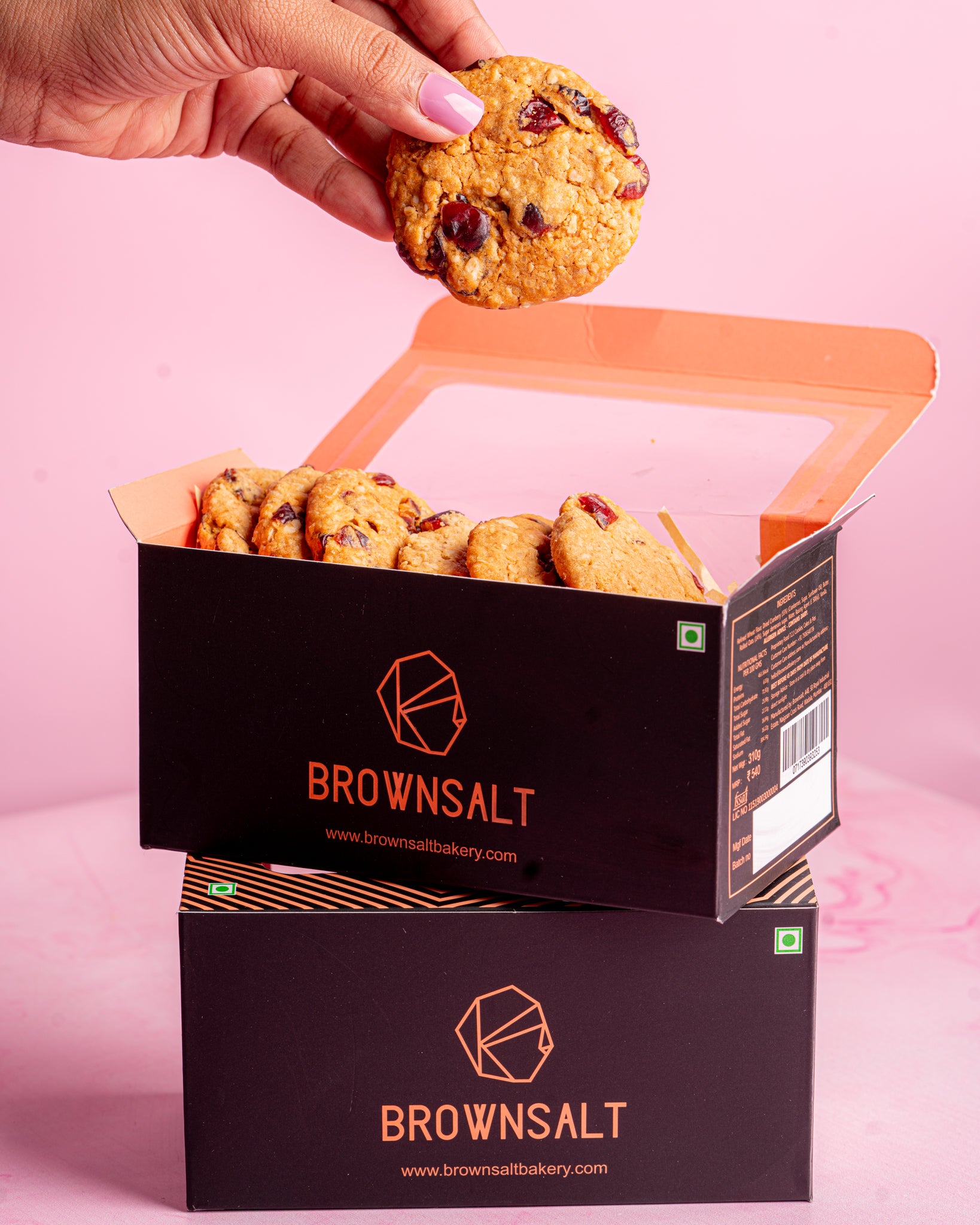 Cranberry and Oatmeal Cookies - Brownsalt Bakery