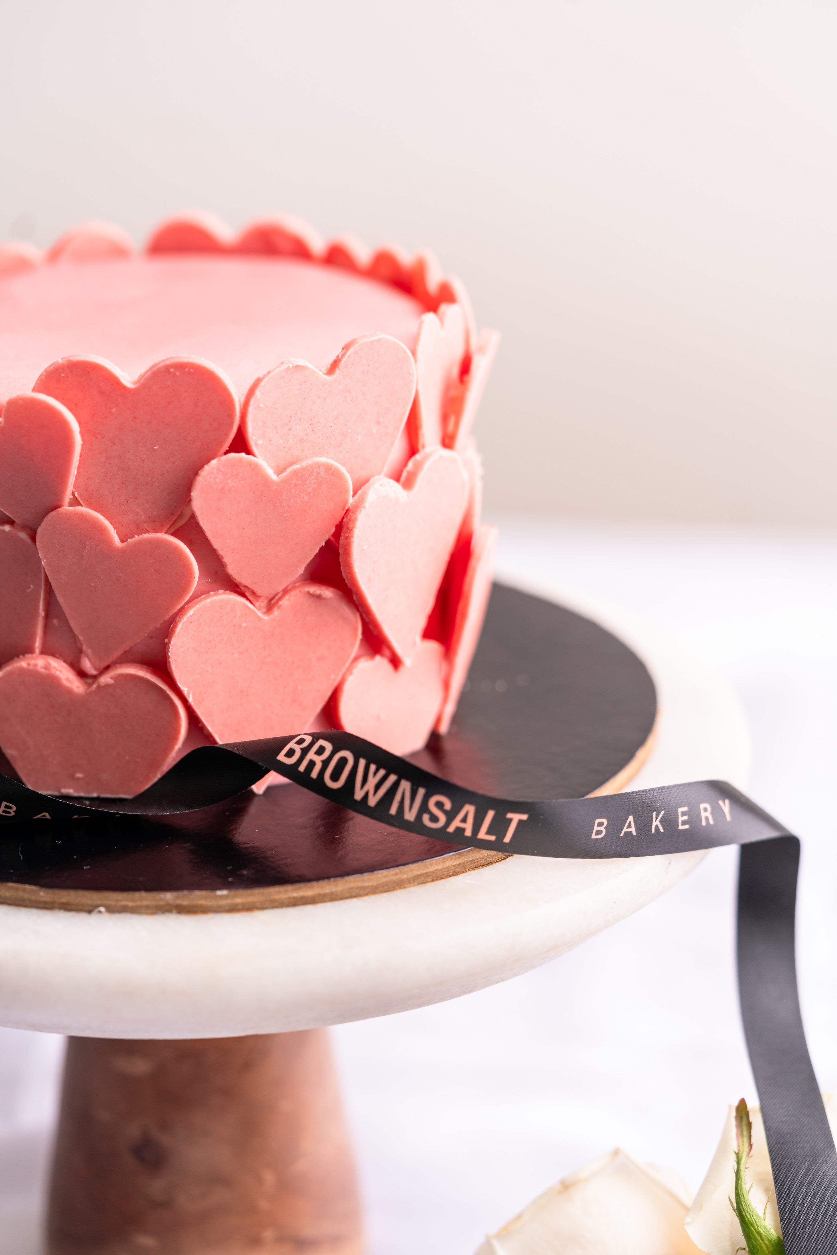 Amore Heart Cake - Brownsalt Bakery