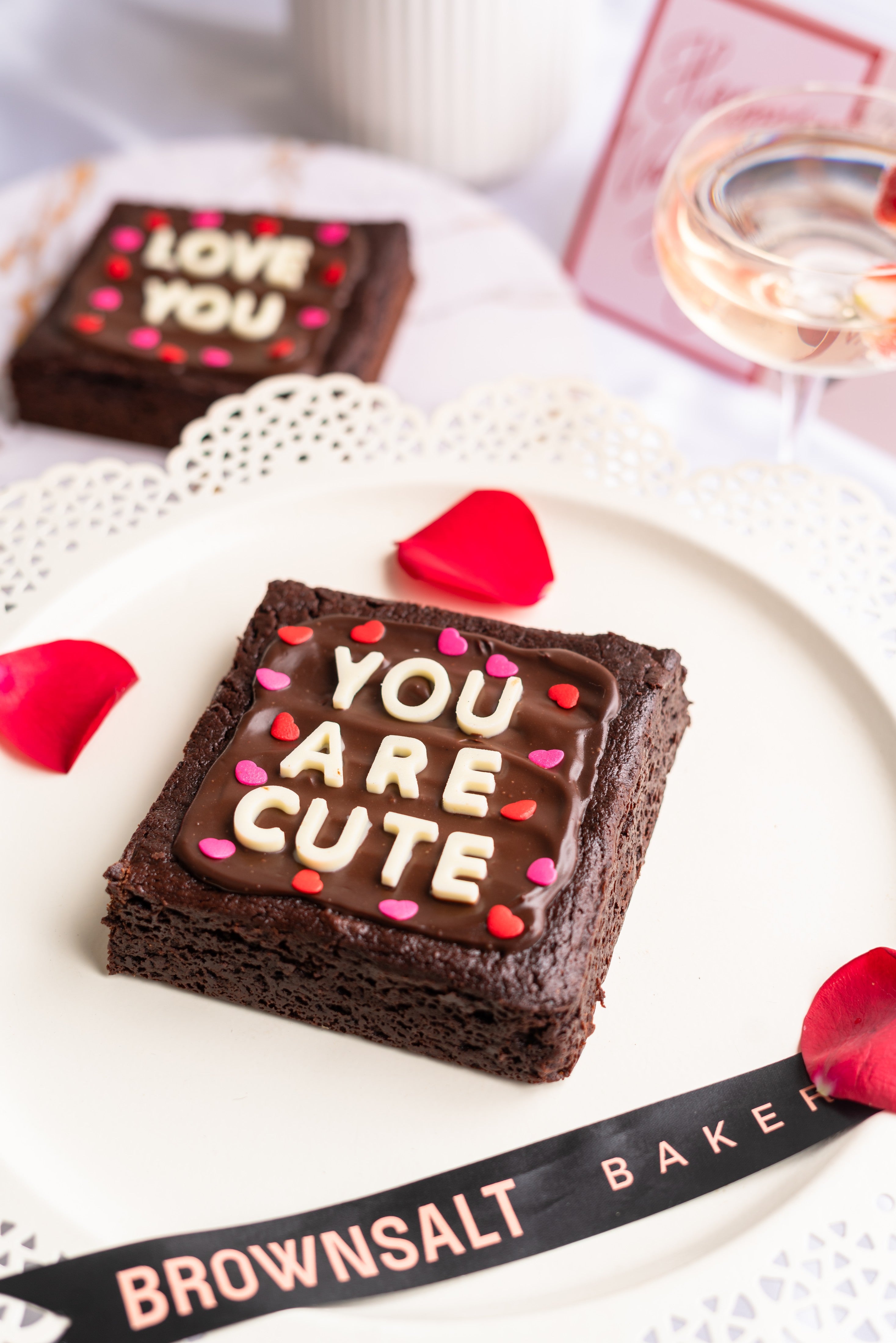 Valentine's Special Brownie - Brownsalt Bakery