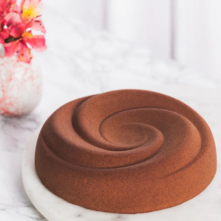 Dark Chocolate & Salted Caramel Entremet - Brownsalt Bakery