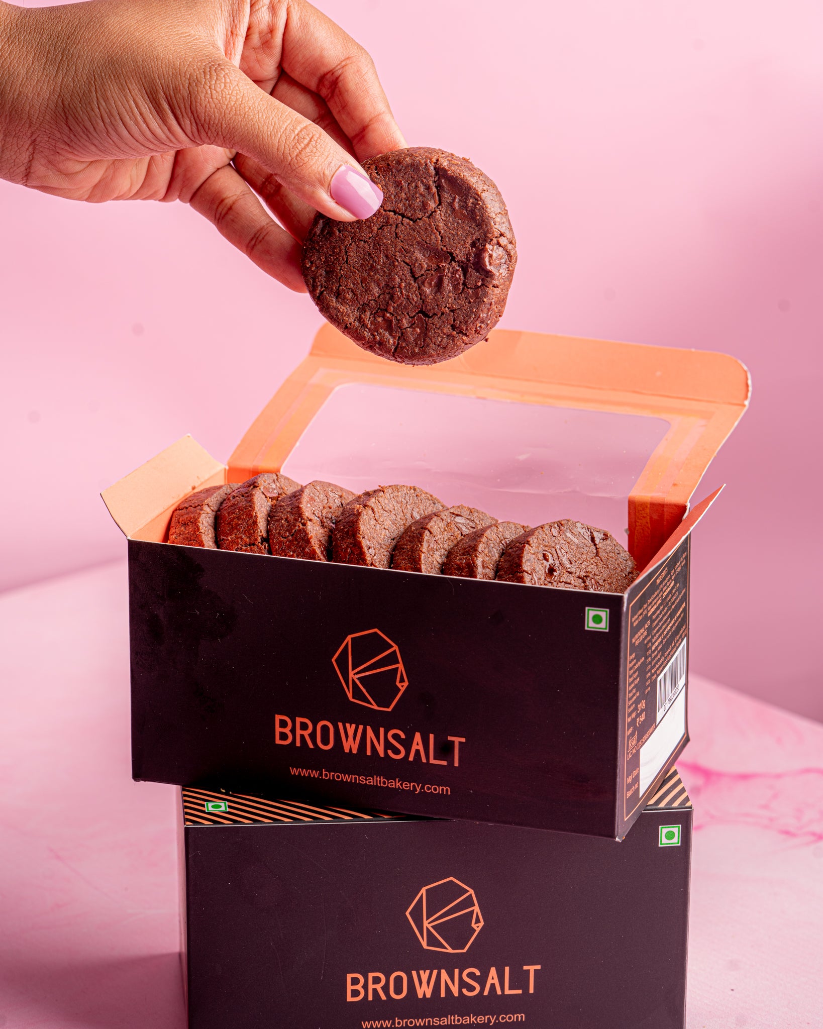 Double Chocolate Cookies - Brownsalt Bakery