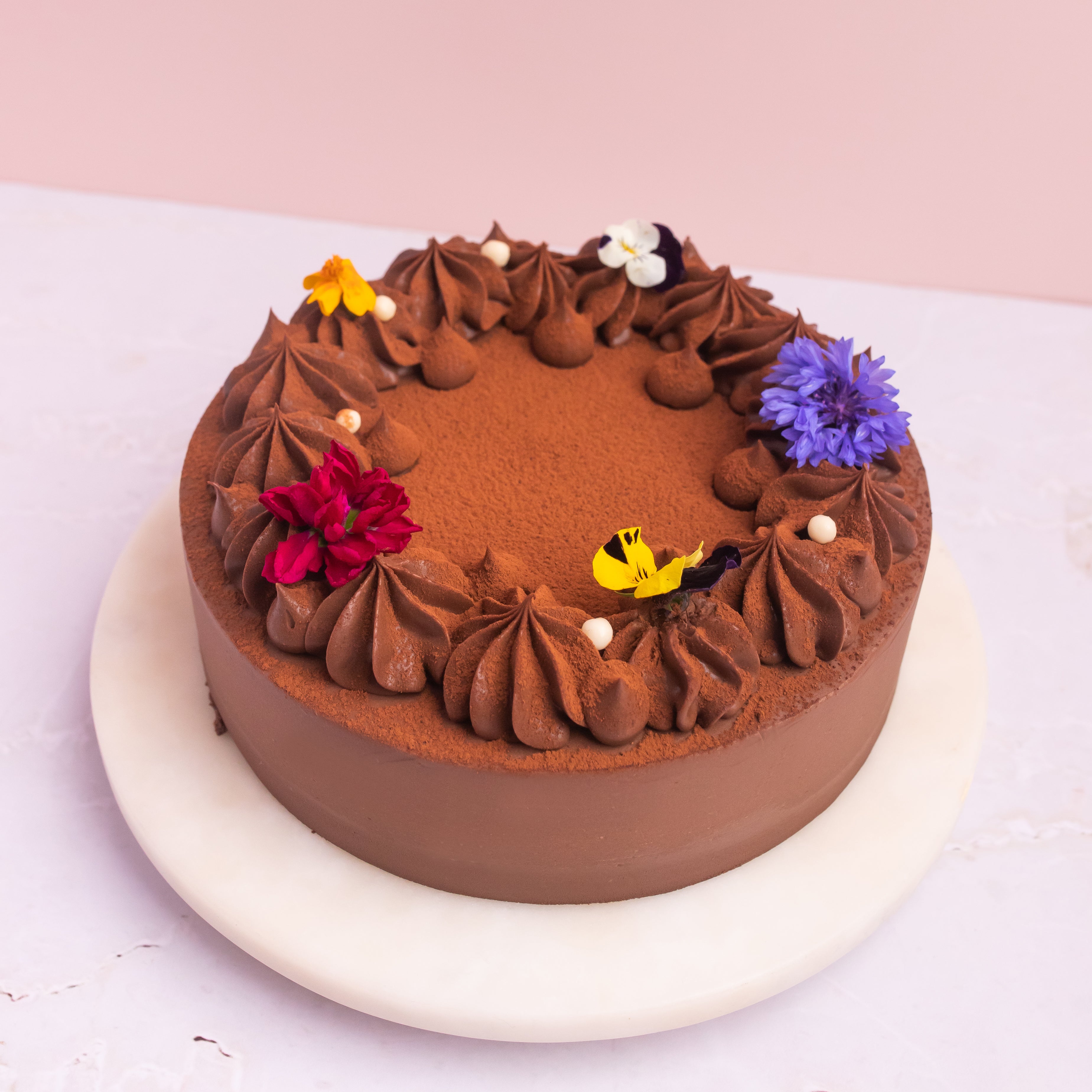Classic Chocolate Ganache Cake - Brownsalt Bakery