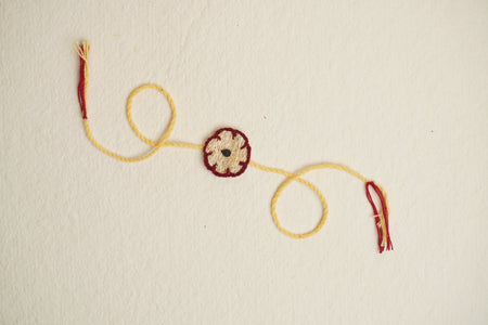 Love Is In The Air (Loofah) Rakhi - Brownsalt Bakery