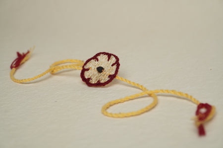 Love Is In The Air (Loofah) Rakhi - Brownsalt Bakery