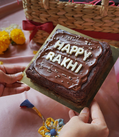 Rakhi Special Brownie - Brownsalt Bakery
