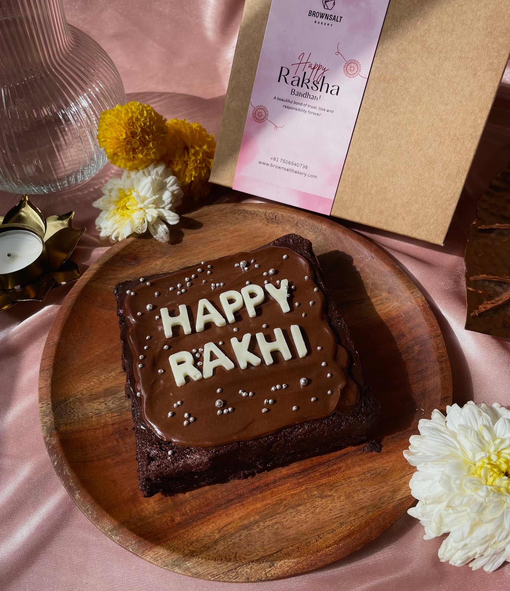 Rakhi Special Brownie Brownsalt Bakery