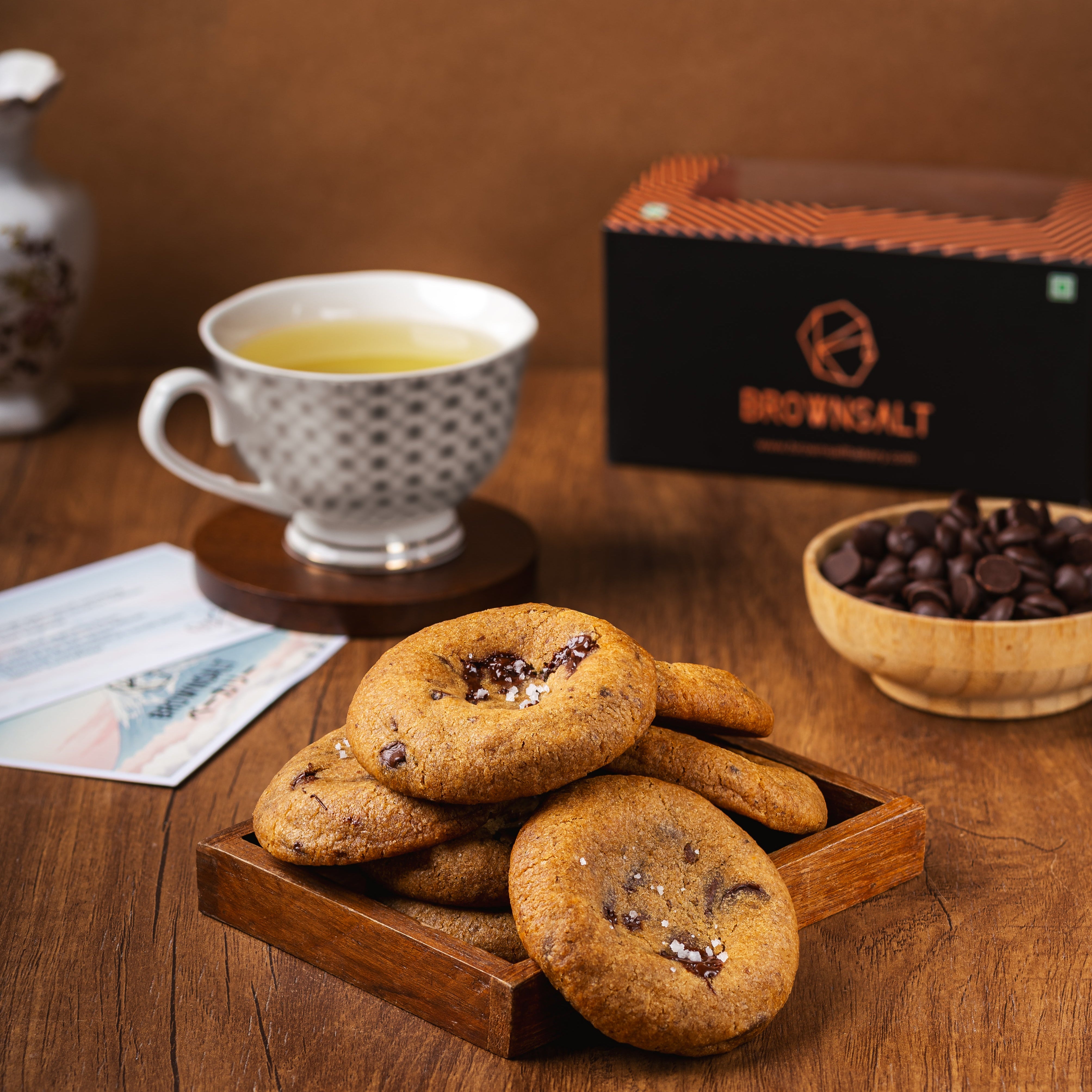 Belgian Chocolate and Miso Cookies - Brownsalt Bakery