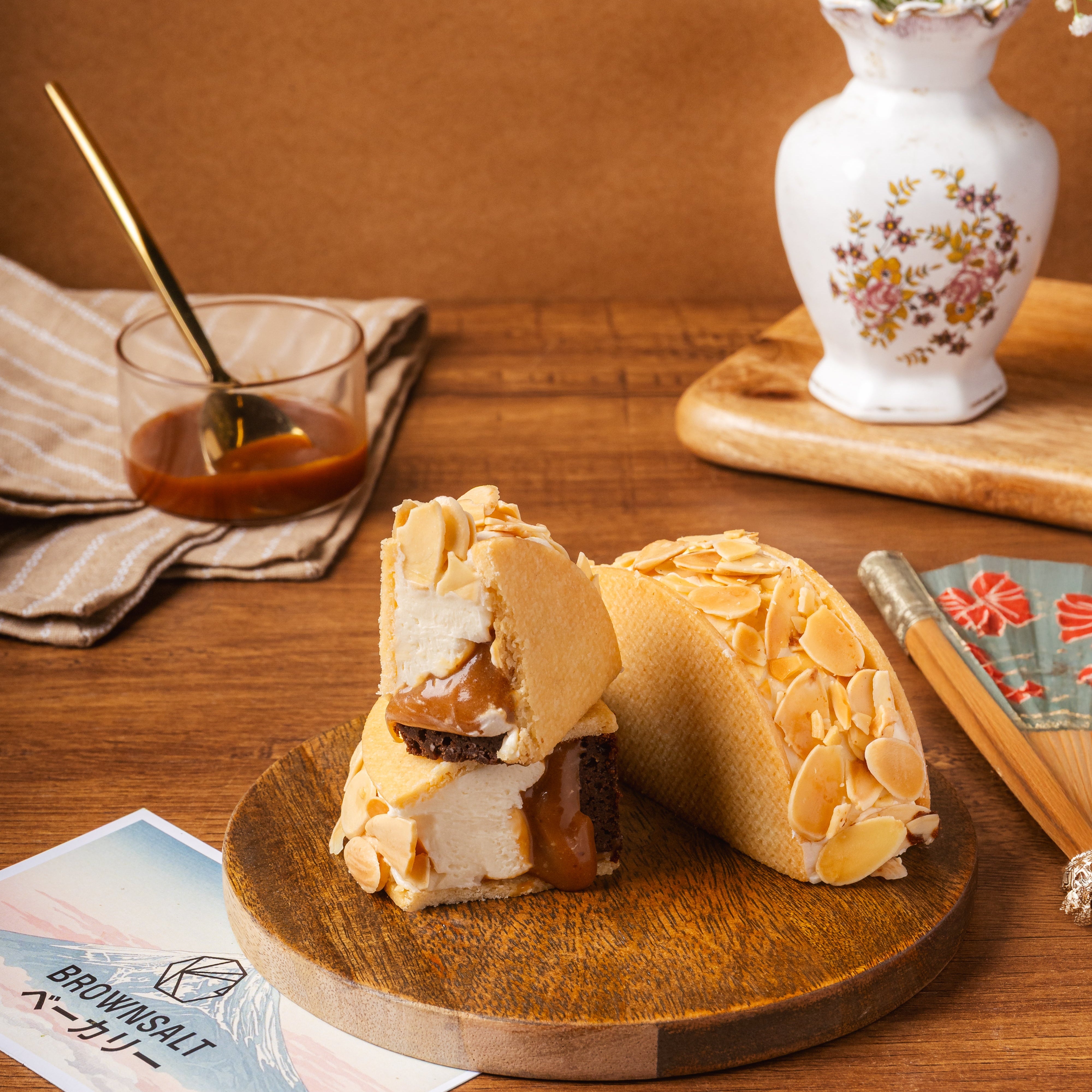 Miso Caramel Tart - Brownsalt Bakery