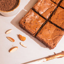 Chocolate Almond Brownies - Brownsalt Bakery