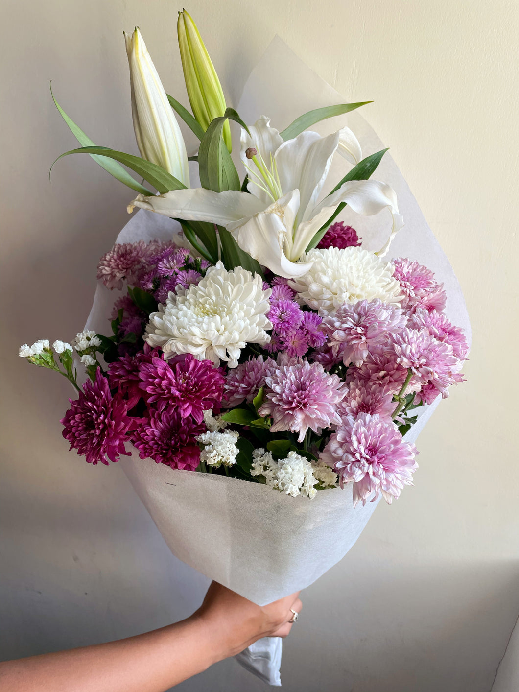 Floral Hand Bouquet - Brownsalt Bakery