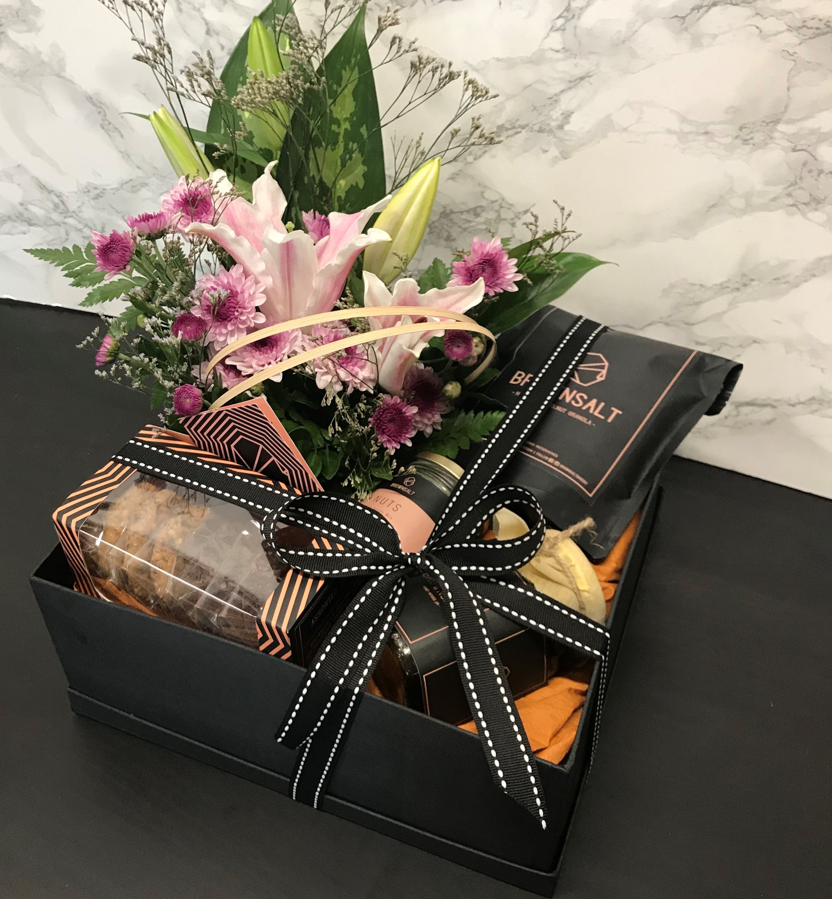 Brownsalt Floral Hamper