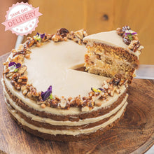 Whole Wheat Apple Cake with Maple Cream Cheese - Brownsalt Bakery