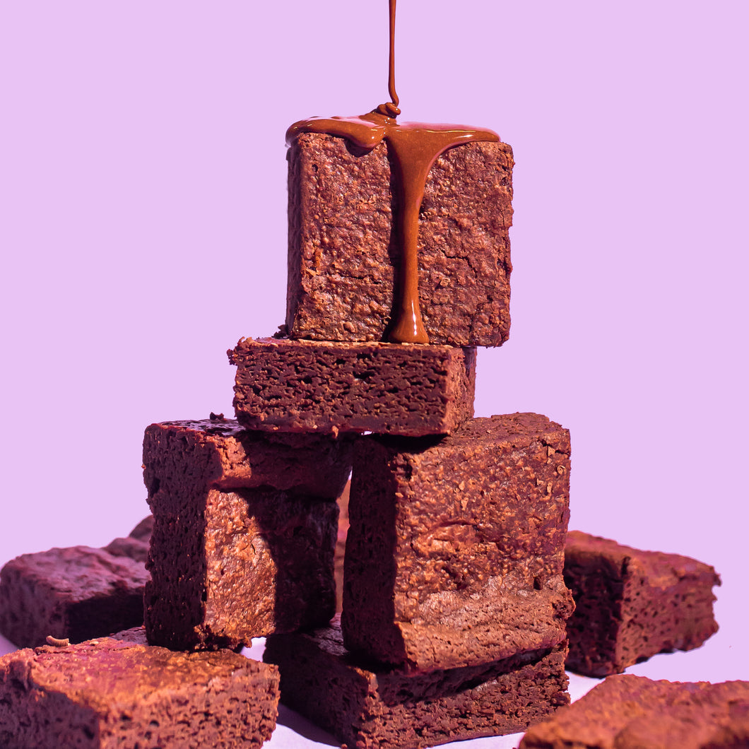 Chocolate Brownies - Box of 12 - Brownsalt Bakery