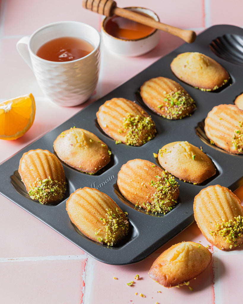 Orange & Honey Madeleines (Contains Egg) - Brownsalt Bakery